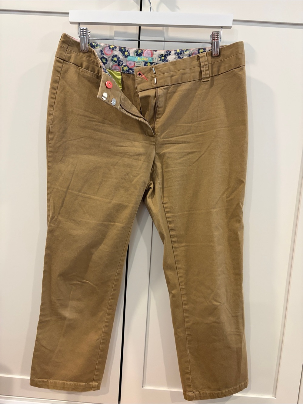 Boden Women's Khaki Capris